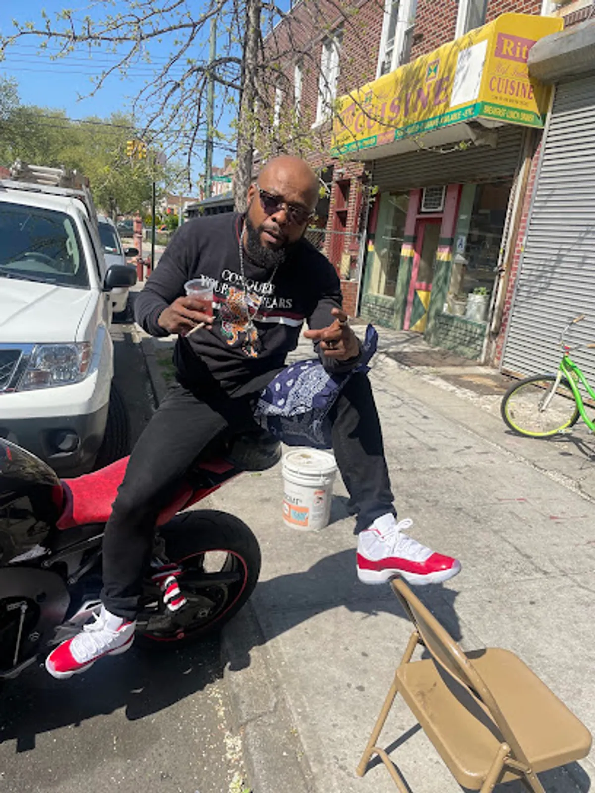 Interior view of Ritz Cuisine, a popular spot in brooklyn