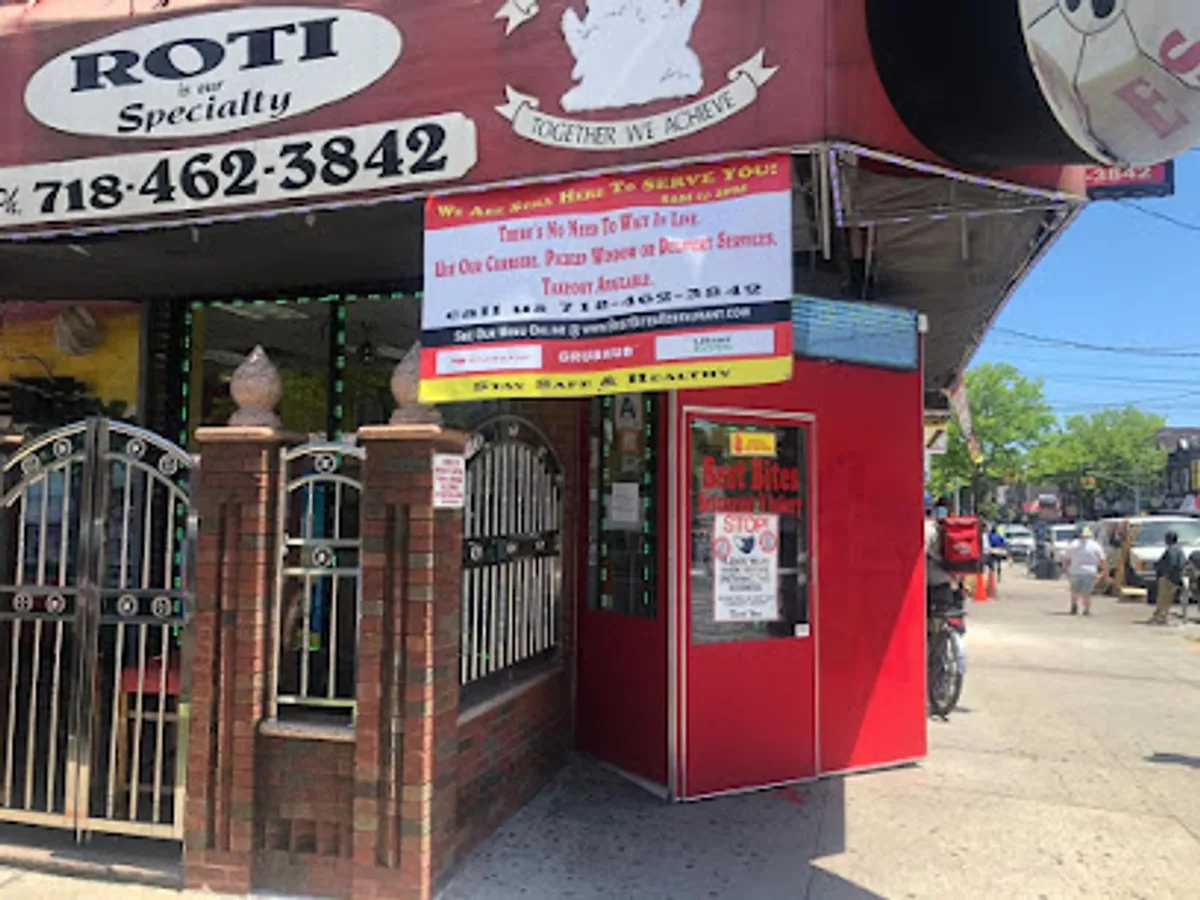 Interior view of Best Bites Restaurant, a popular spot in brooklyn