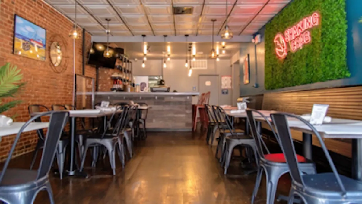 Interior view of Shaking Crab (Williamsburg), a popular spot in brooklyn
