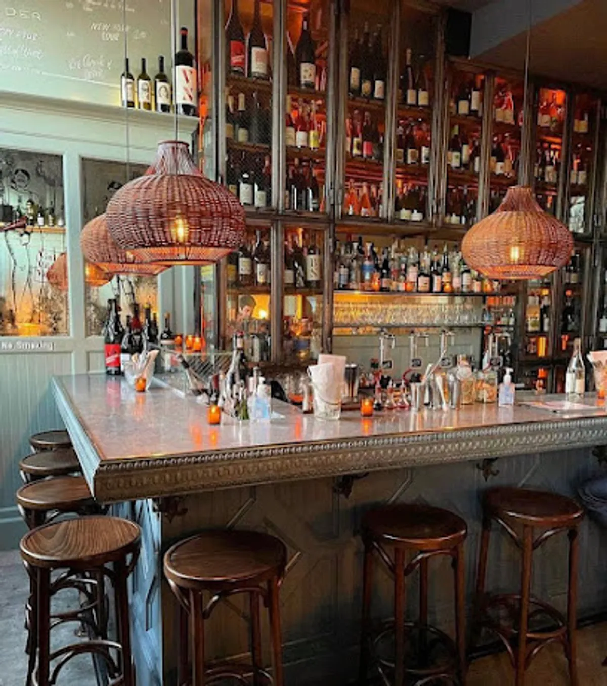 Interior view of The Ten Bells Brooklyn, a popular spot in brooklyn