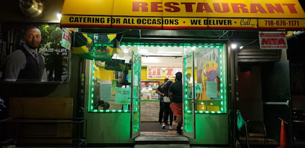 Interior view of Peppa's, a popular spot in brooklyn