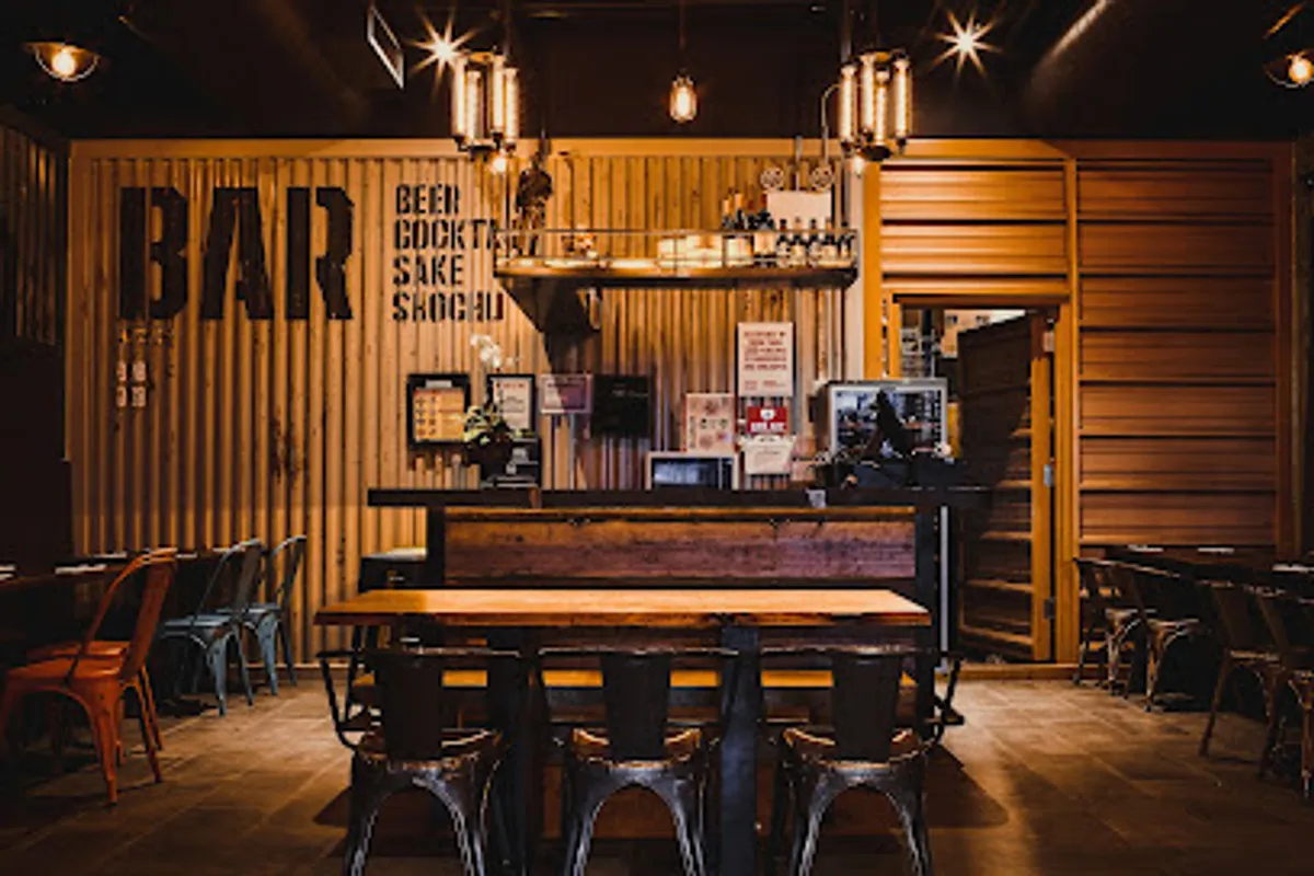 Interior view of Dock Asian Eatery, a popular spot in brooklyn