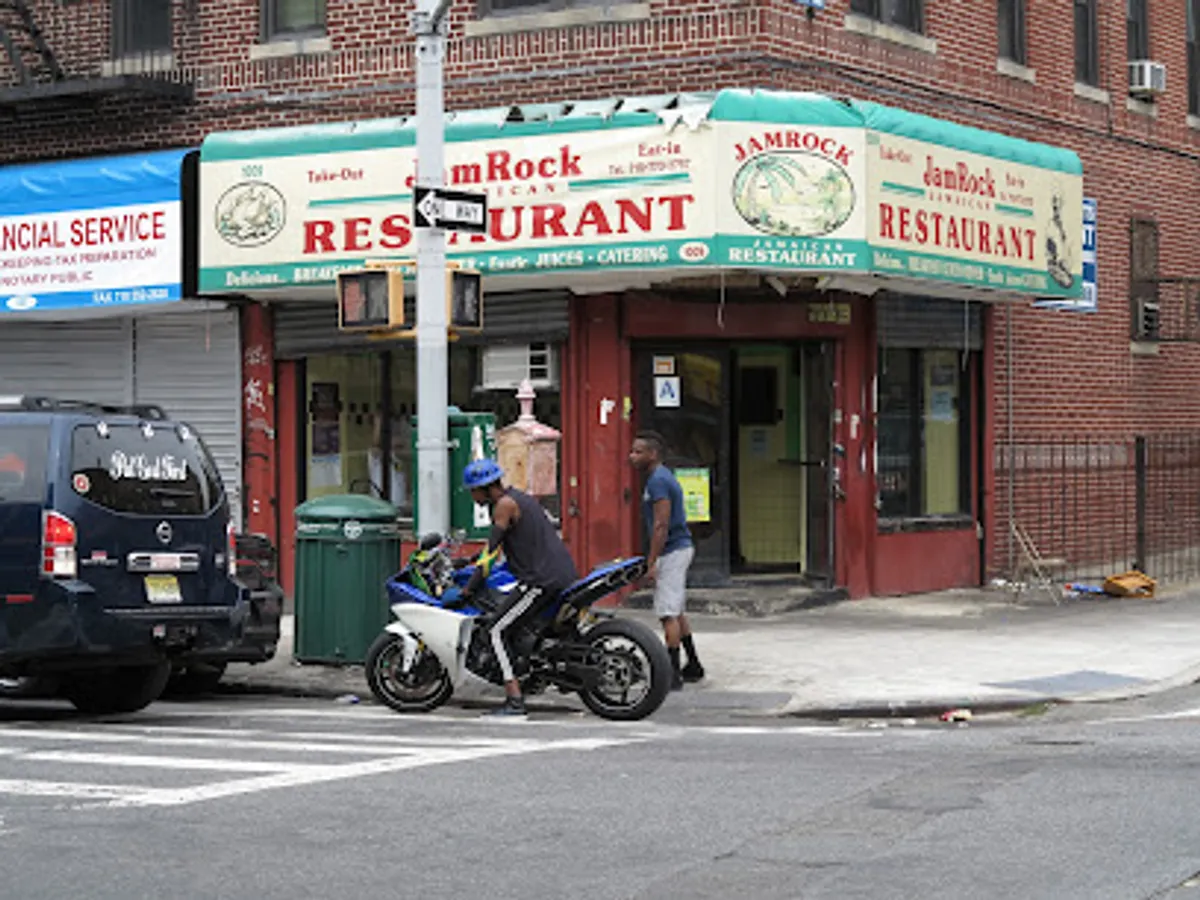 Interior view of The rock, a popular spot in brooklyn