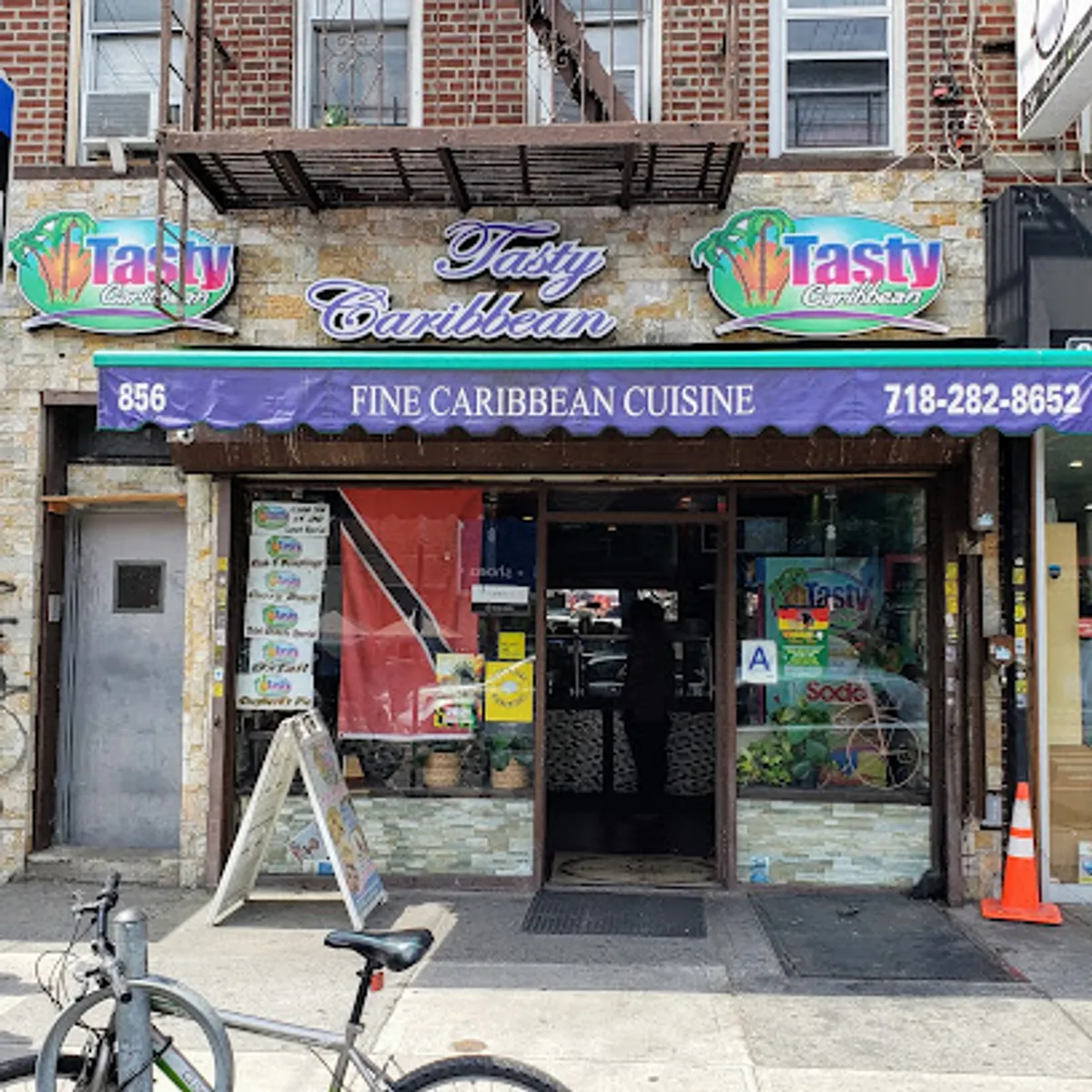 Interior view of Tasty Caribbean NY, a popular spot in brooklyn