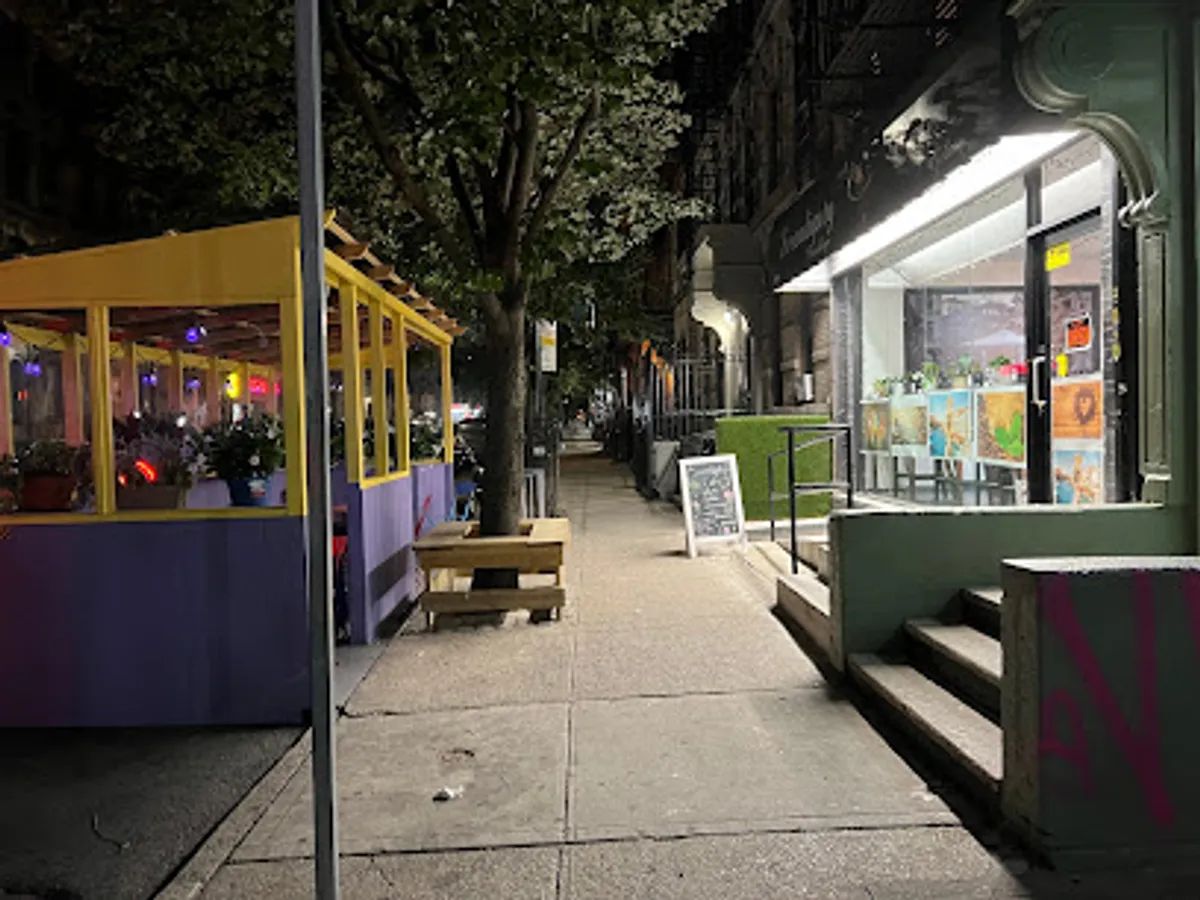 Interior view of Serendipity bk, a popular spot in brooklyn