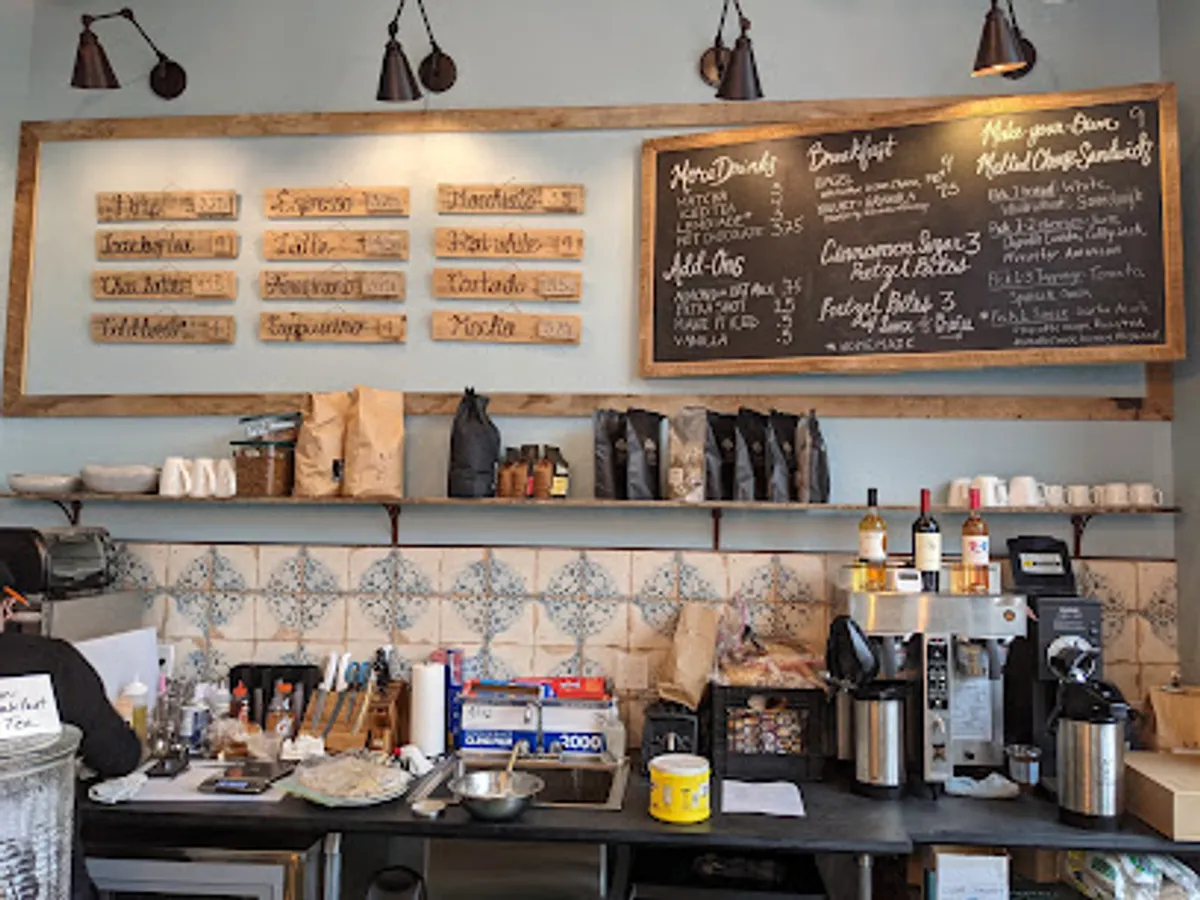 Interior view of Nook, a popular spot in brooklyn