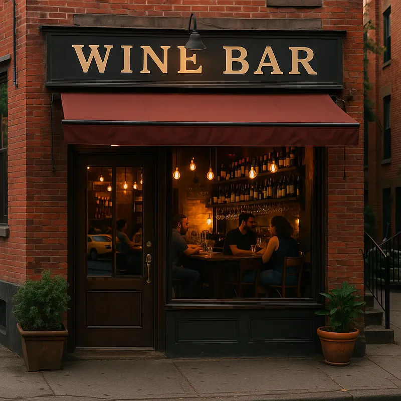Title Photo of a wine bar in Brooklyn